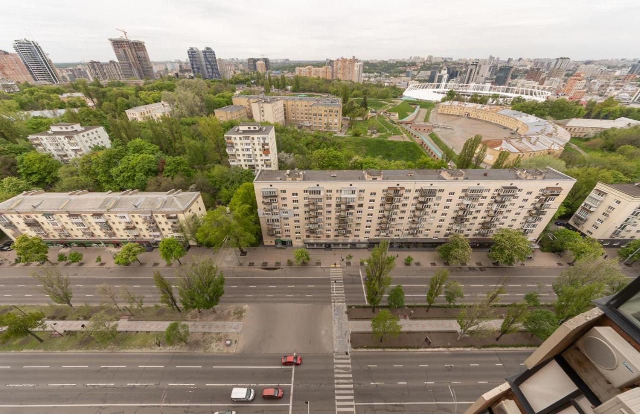Апартаменти Люкс Класу В Новому Будинку В Центрі Kiew Exterior foto